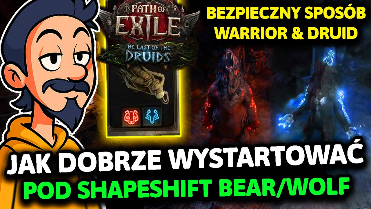 Jak DOBRZE ZACZĄĆ Shapeshifterem i Melee w 0.4 Path of Exile 2