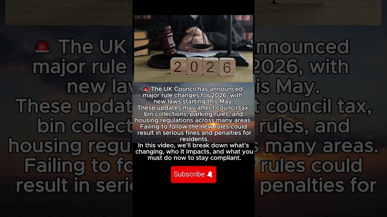 🚨 UK Council Rules 2026  New Laws This May