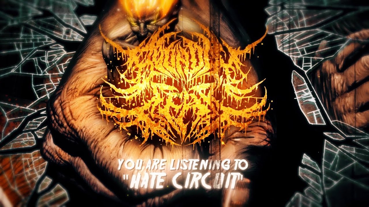 BOUND IN FEAR - HATE CIRCUIT [OFFICIAL LYRIC VIDEO] (2019) SW EXCLUSIVE