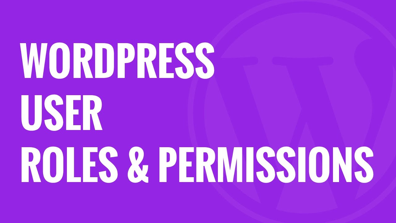 Beginner&rsquo;s Guide to WordPress User Roles and Permissions