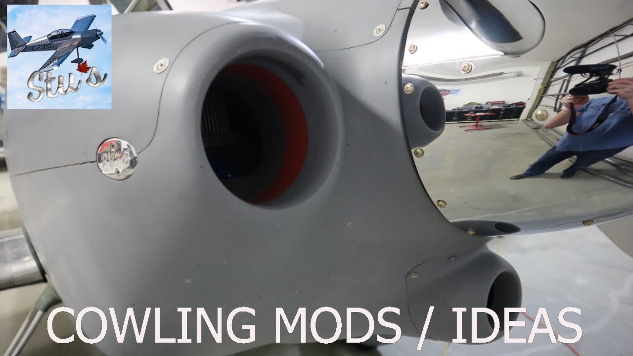RV8 - Custom COWLING Installation