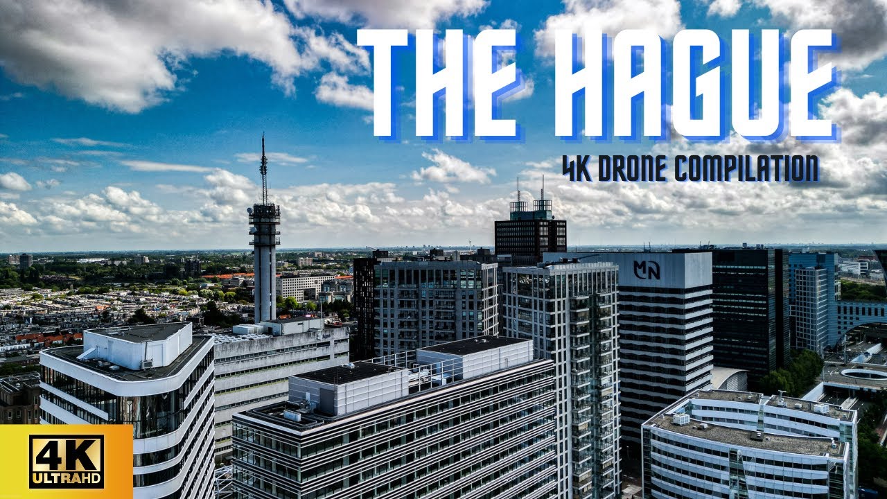 4k Aerial Relaxation Film | Meditation Video of The Hague 🇳🇱 | Cinematic Drone Compilation