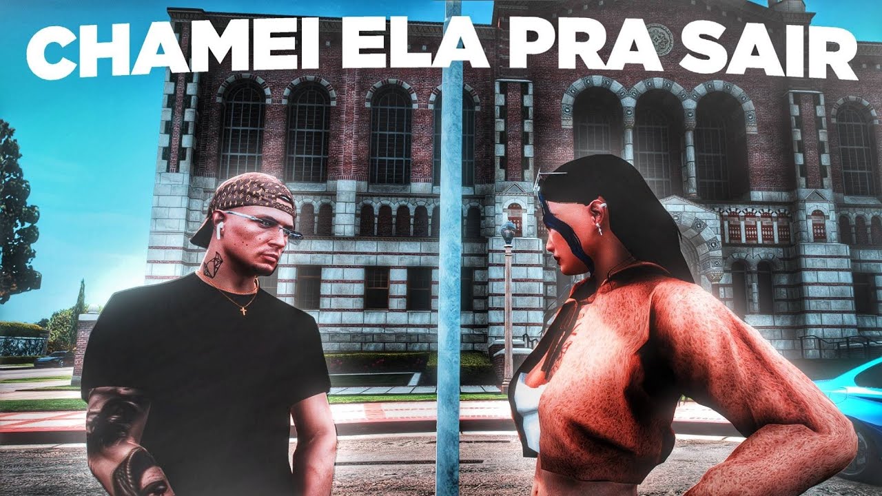 GTA V - VIDA DE JOVEM | CHAMEI A LAURA PRA SAIR SERÁ QUE ELA ACEITOU? #07
