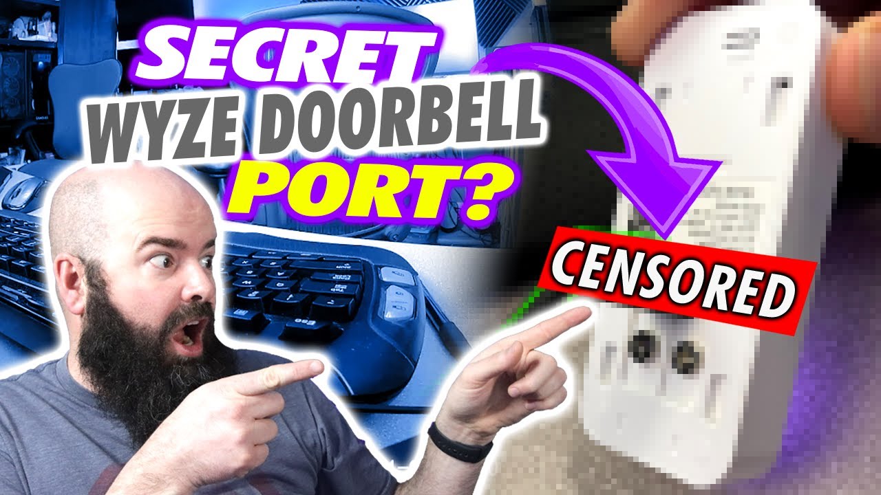 Wyze Video Doorbell has a Secret MicroUSB Port - The discovery and alternative new potential uses