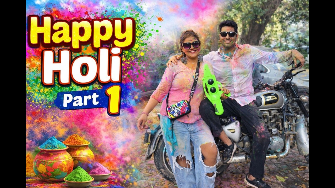 Holi Jab Poore Parivaar Ke Saath Ho... 🎨❤️  #holi2026  #familyholi #holimasti  #holispecial 