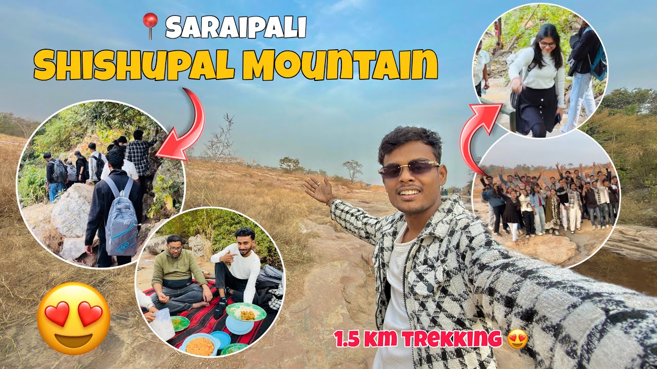 शिशुपाल पर्वत 😍| Shishupal Mountain Saraipai | #picnicspot #shishupal #bhilai 