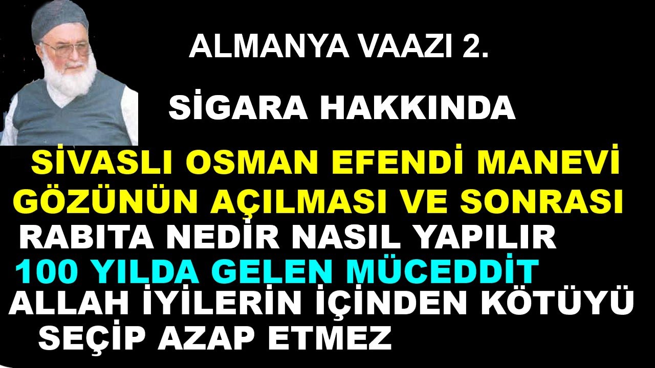 Hilmi Baba Almanya ev sohbeti -2-Rabıta.Sigara-Mehdi hk.Bilal Baba yemini.