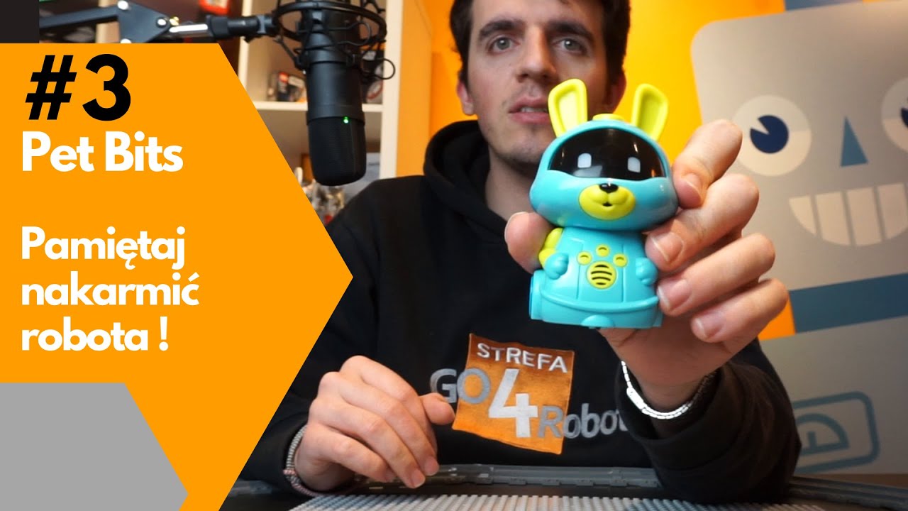 #3 Tego robota musisz karmić. Pet Bits najtańszy robot z aplikacją na rynku. GO4Robot Studio