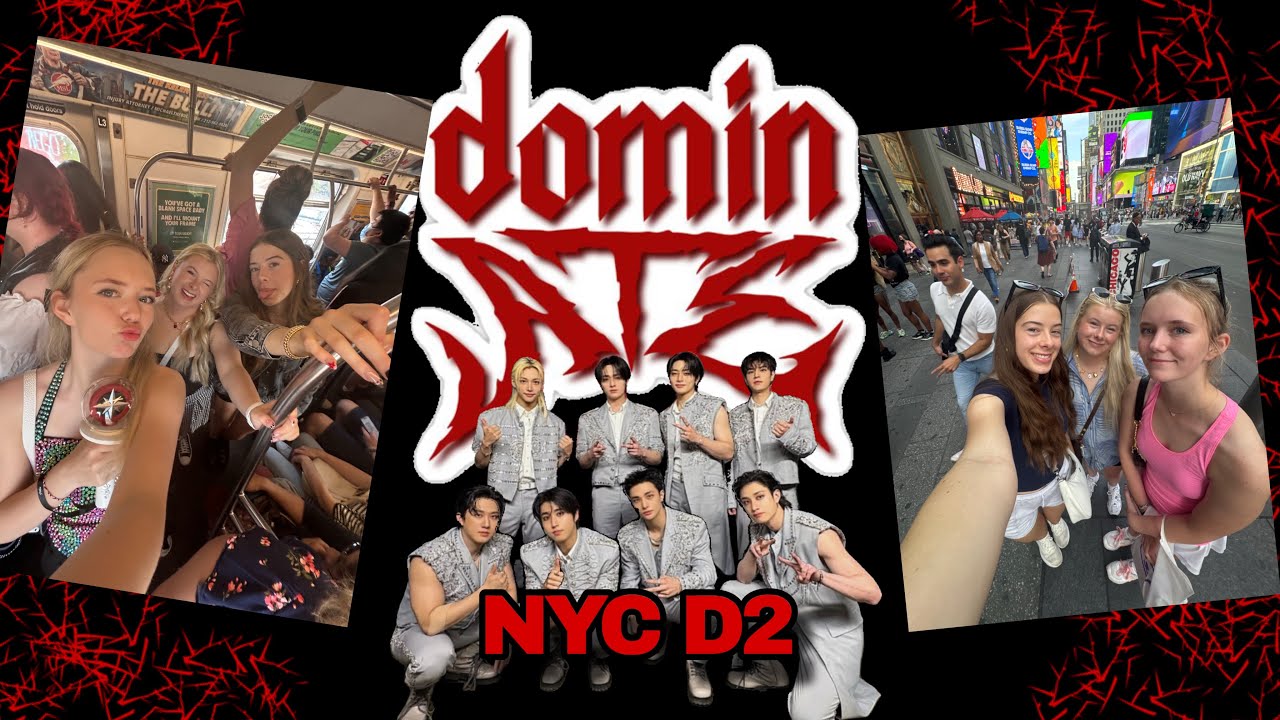 STRAYKIDS domiATE NYC concert D2 concert + city vlog