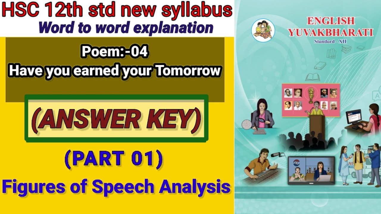 Figures of Speech Analysis| Have you earned your Tomorrow