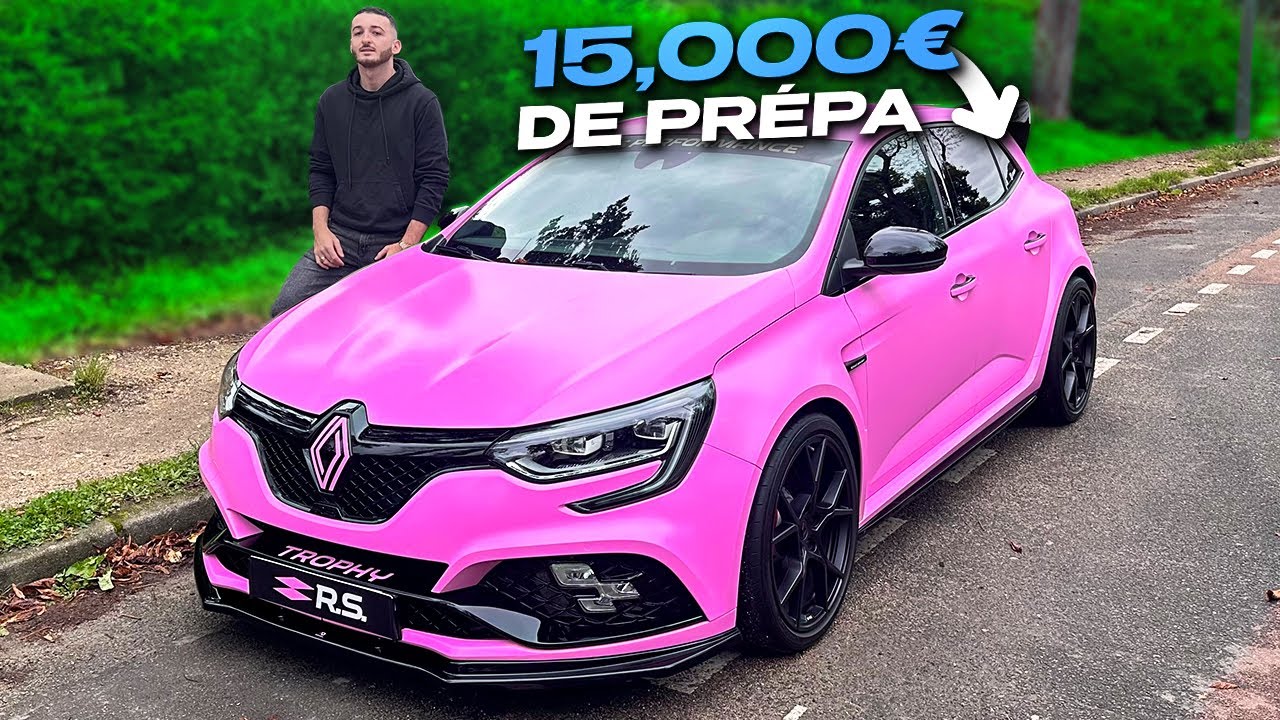 15.000€ DE PREPA DANS CETTE MEGANE 4 RS TROPHY😱!! (PAS HOMOLOGUÉ)⚠️☠️