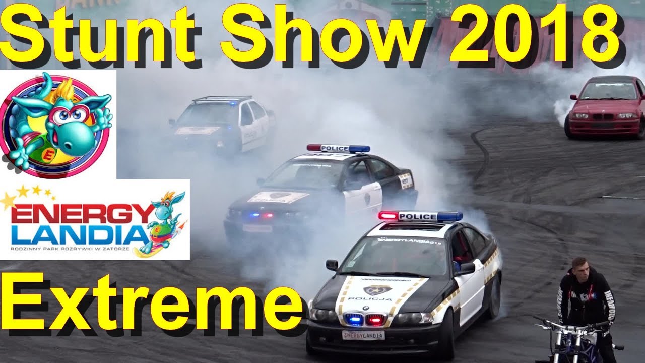 Energylandia Extreme Stunt Show 2018 - komplette Show HD - Energylandia Polen Action Show Extreme