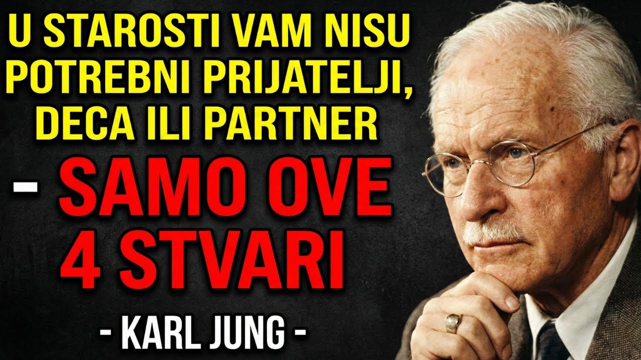U starosti ti ne trebaju ljudi — već ova 4 unutrašnja oslonca | Carl Jung