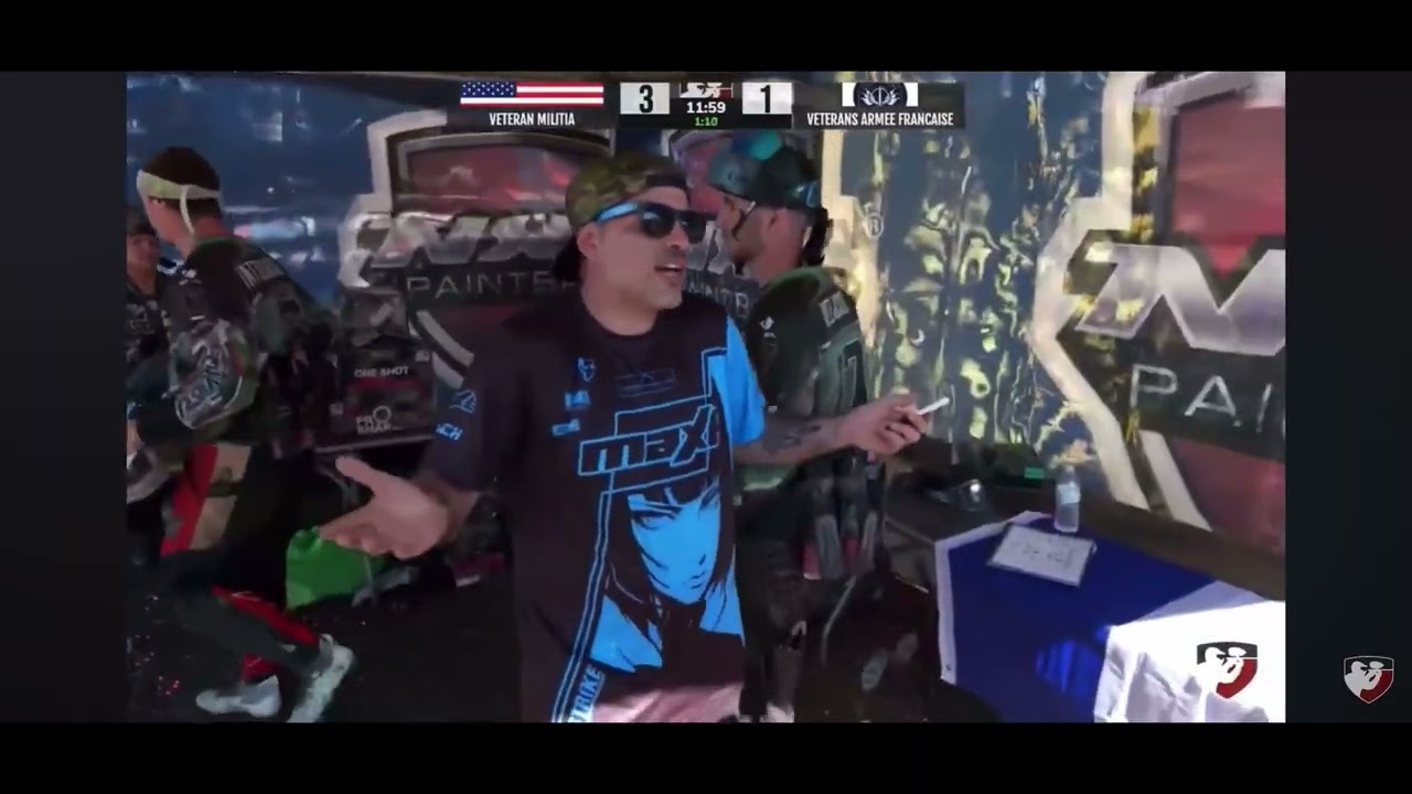 USA 🇺🇸 vs France 🇫🇷 | Veteran Militia | NXL World Cup 2025 #nxl #nxlpaintball