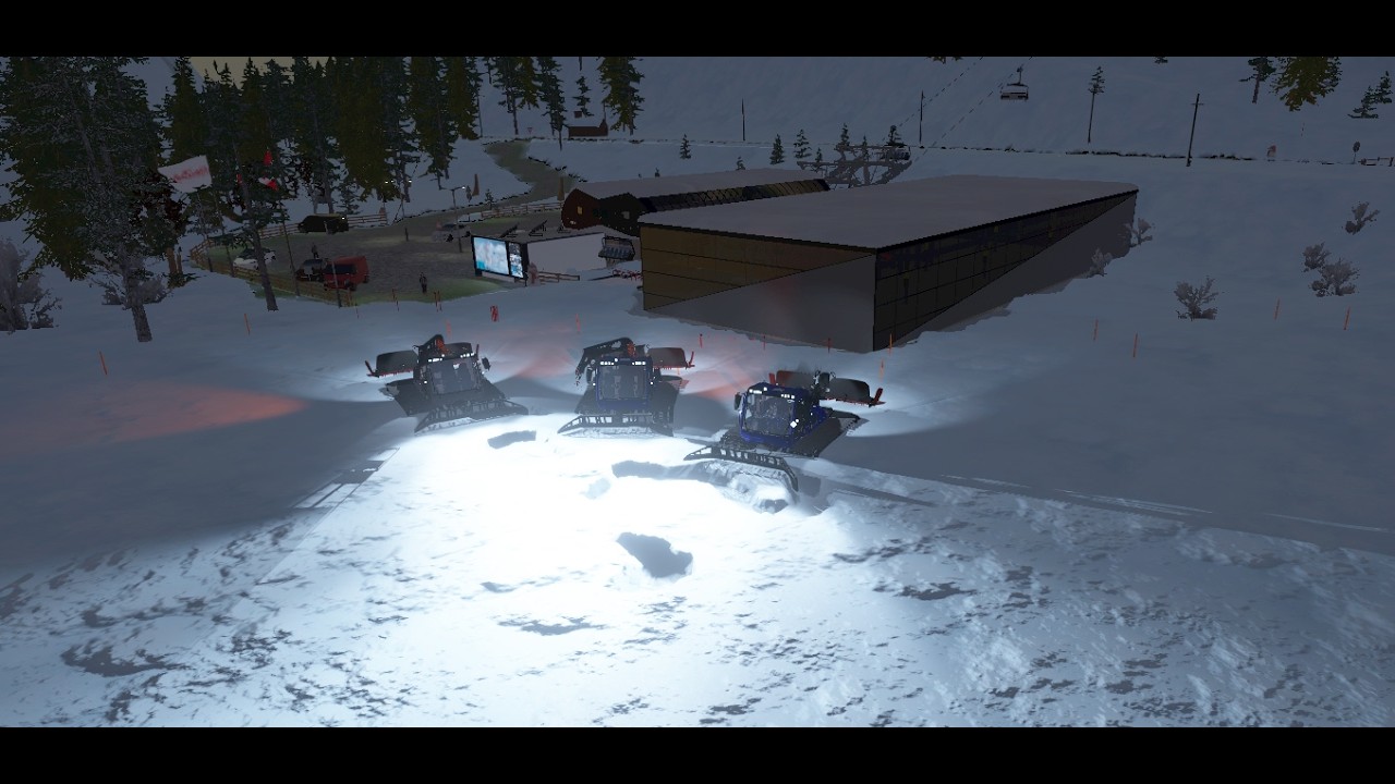 Winter Resort Simulator Prinoth Pfelders nur mit Bisons