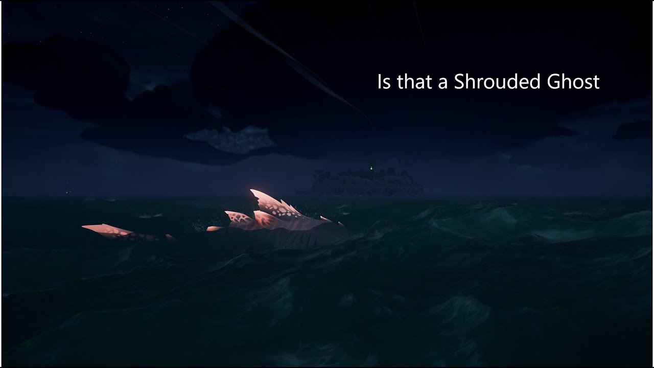 I found the shrouded ghost