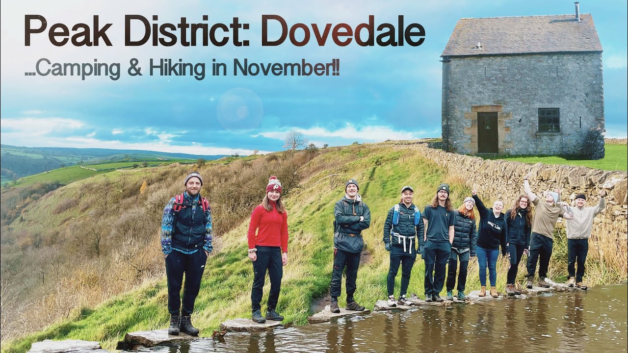 Peak District | Dovedale | Alstonefield Camping Barn | Hiking in NOVEMBER!! 🥶