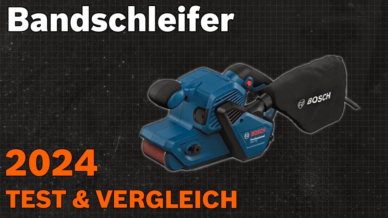 TOP&ndash;7. Die besten Bandschleifer. Test & Vergleich 2024 | Deutsch