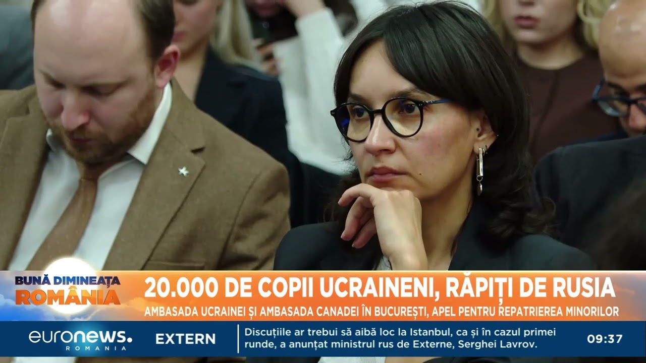 20 de mii de copii ucraineni răpiți de ruși. Ambasada Ucrainei, apel pentru repatrierea minorilor