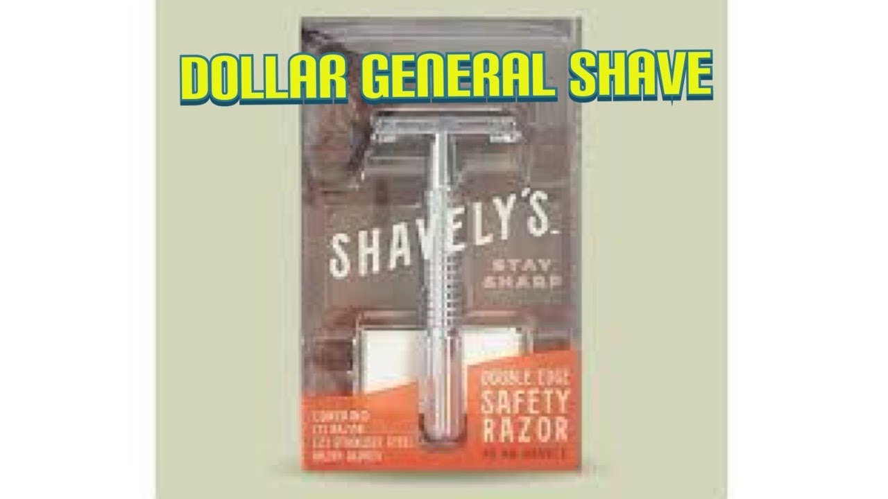 A Dollar General Shave: Shavely’s Safety Razor and Gillette Foamy Shave Cream