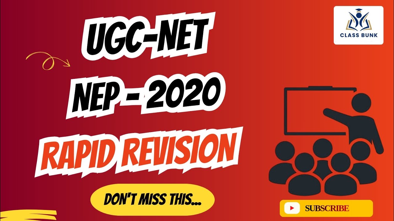 UGC NET - NEP 2020 | National Education Policy | Key Features & Analysis 