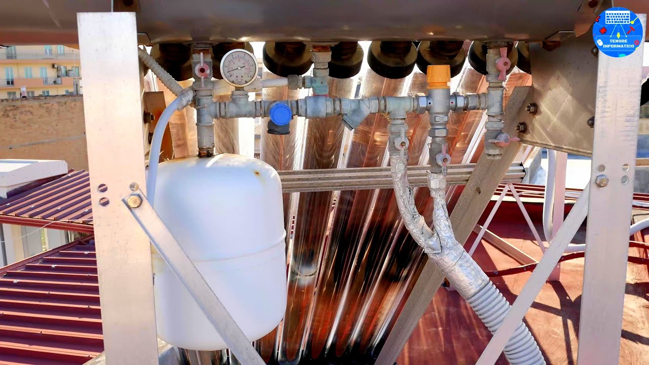Come sostituire il Vaso di espansione bucato dell'impianto solare termico