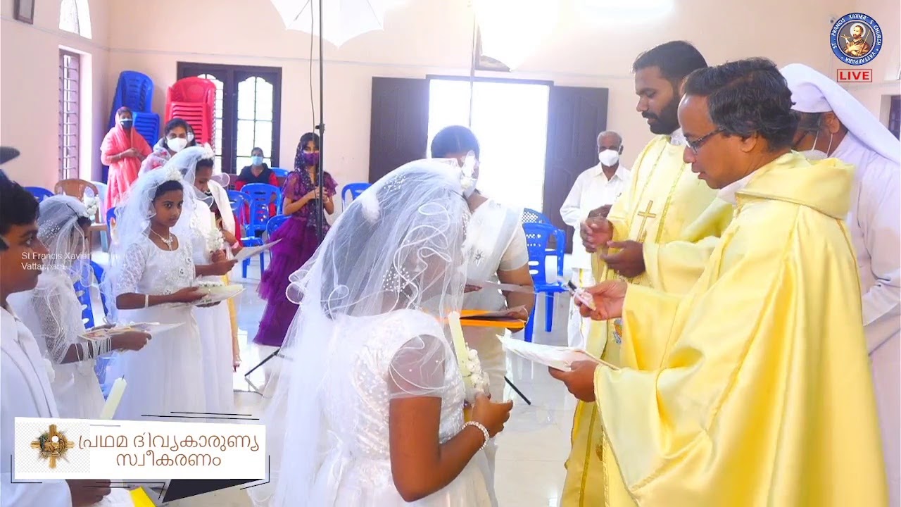 First Holy Communion Mass Live  |  Malayalam  |  Latin Rite  | 9:00 AM IST |  08-08-2021