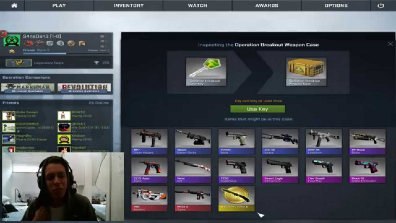 РАСПАКОВКА НОЖА FALCHION (стоимость 380 долларов) !!!!!!!!! CS:GO - Открытие кейса / с лицевой камерой #2
