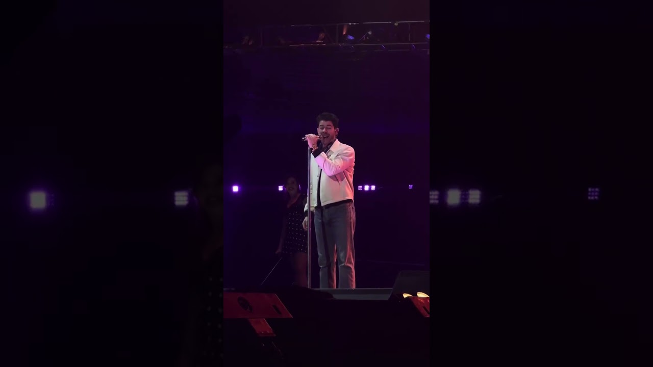 Jonas Brothers performing in Atlanta, Georgia 10/28/25