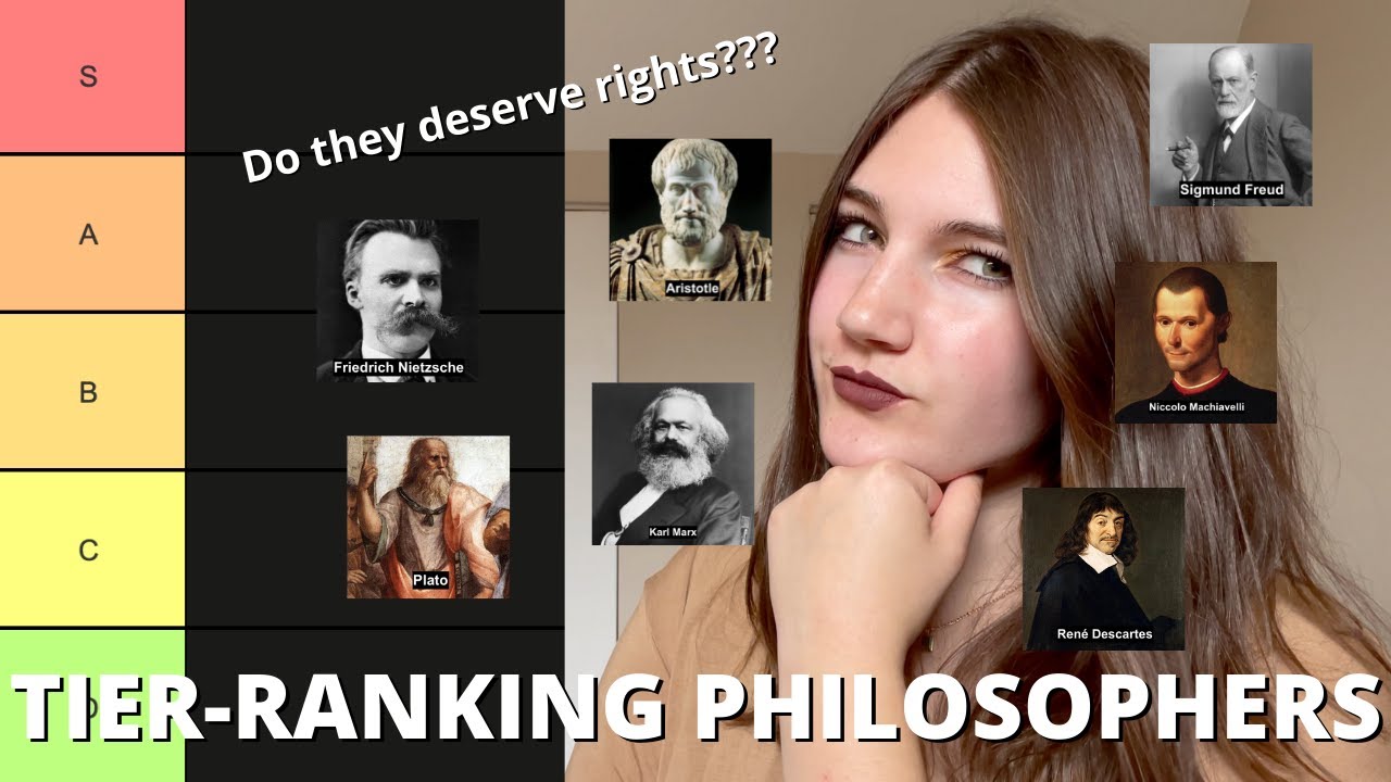 TIER-RANKING PHILOSOPHERS | ranking every philosopher I read in college