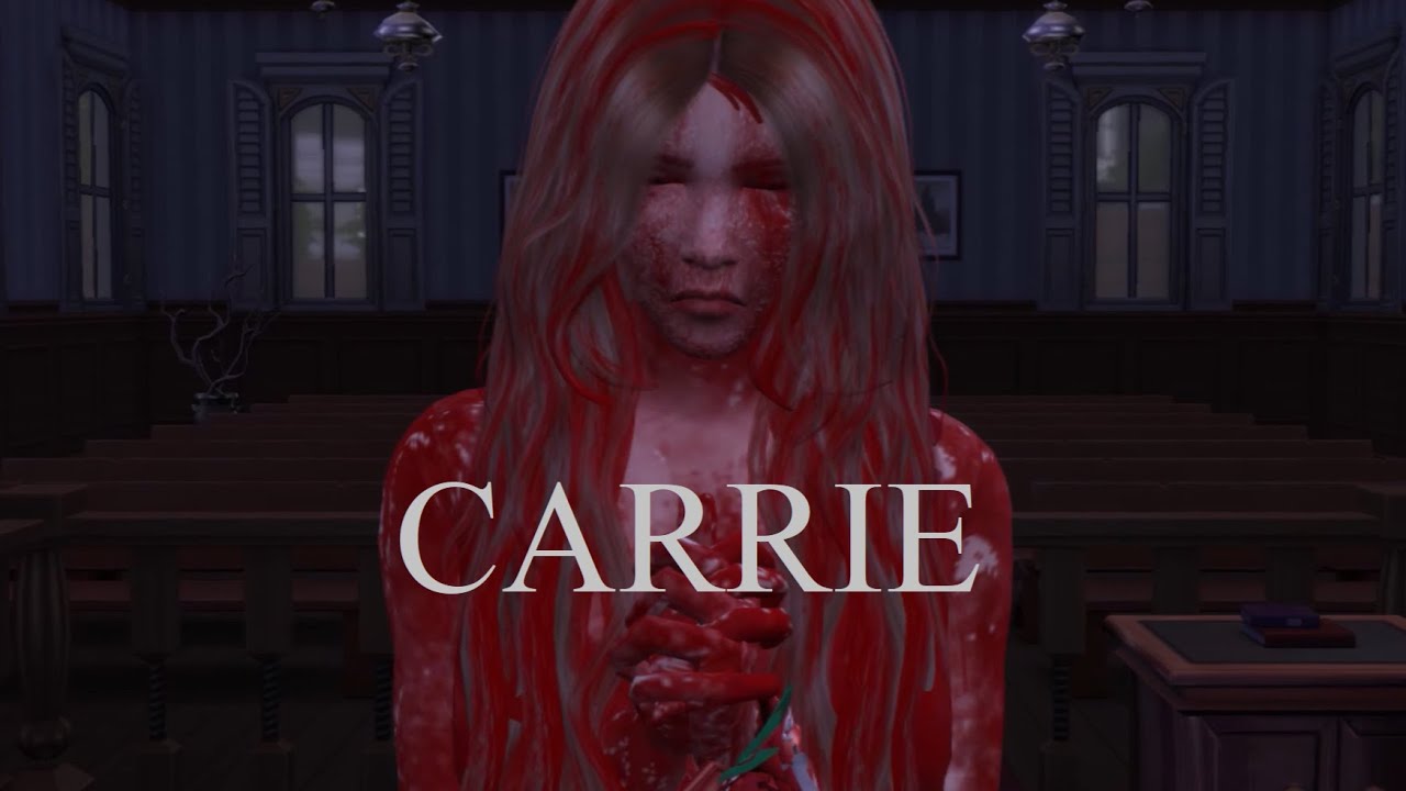 CARRIE THE STRANGE (2025) | Animated Horror Movie | Sims 4 Drama