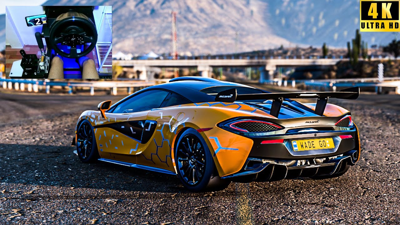 Mclaren 620R - I Dag Race - Forza Horizon 5【Wade Go】4K - Thrustmaster T300RS