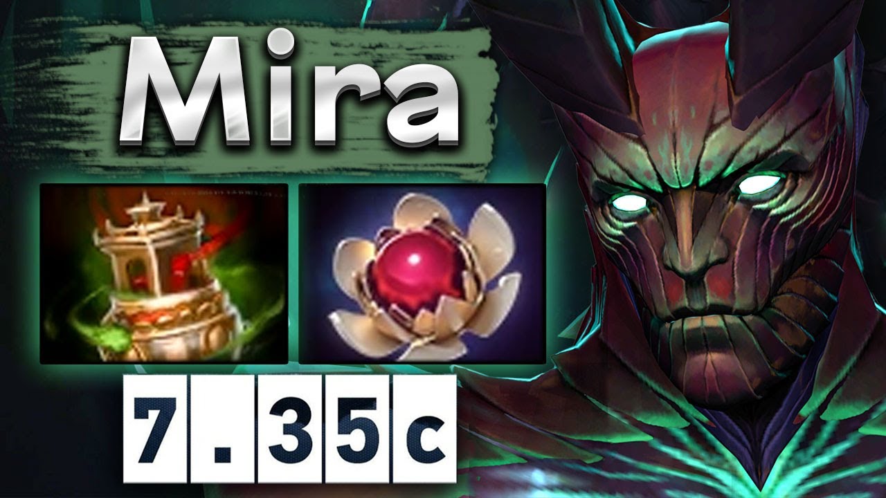 Мира на саппорте Террорблейде - Mira Terrorblade 7.35 DOTA 2