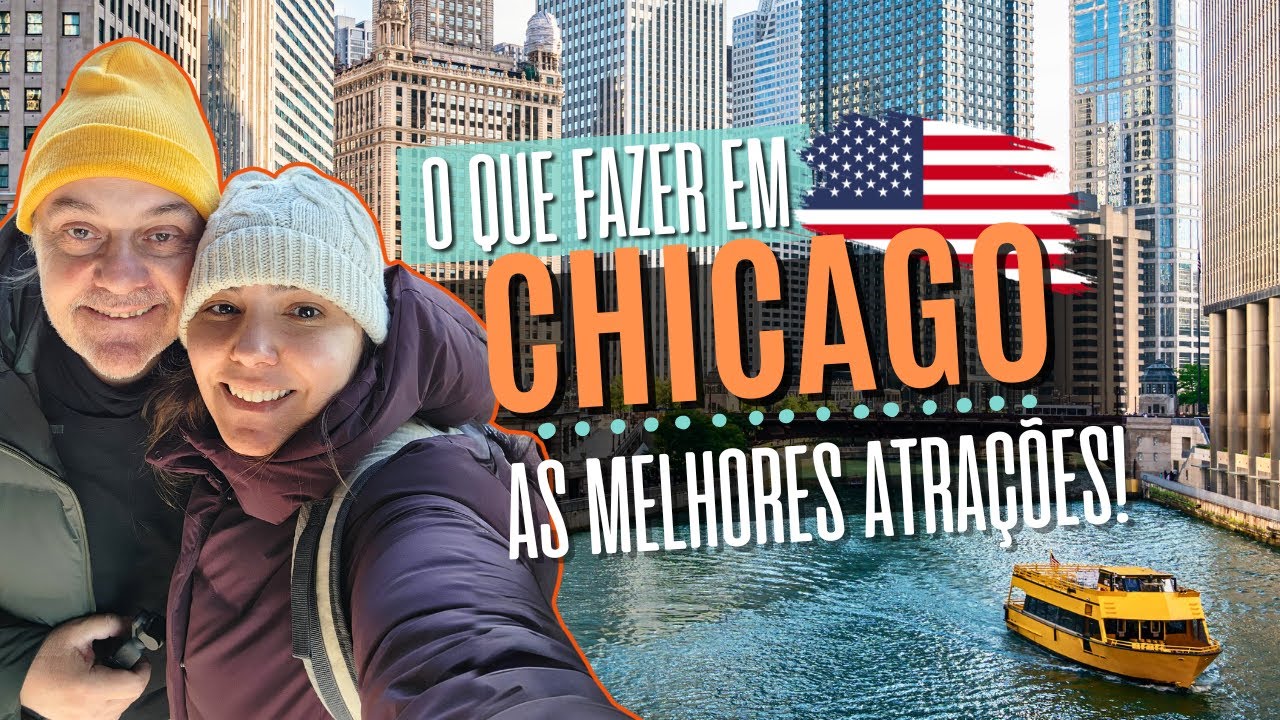 O que FAZER em CHICAGO: melhores ATRAÇÕES pro seu ROTEIRO de VIAGEM / Museus, parques, atividades...