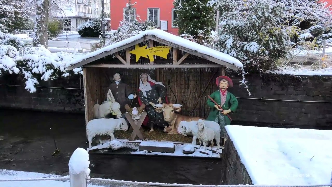 Der erste Wintertag in Bad Wörishofen am 26. November 2023