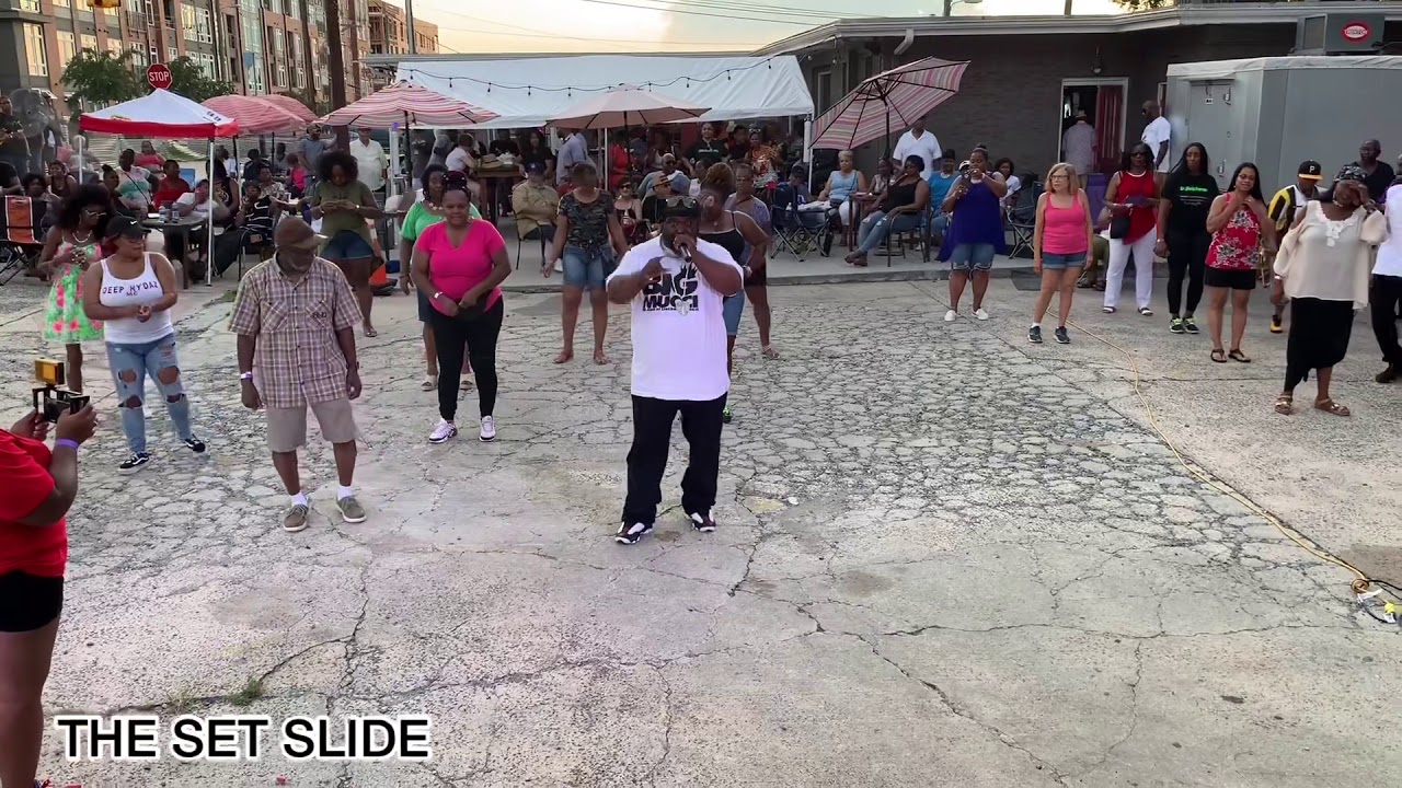 The Set Slide Line Dance ~ HOW TO and Demo by Big Mucci.