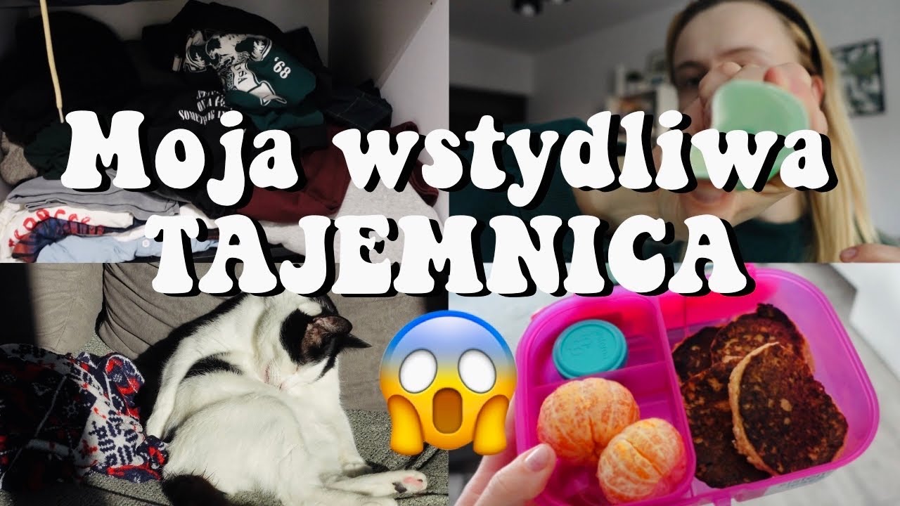 WSZYSTKIE SPODNIE ZA MAŁE! wyciskanie twarzy na tle nerwowym, porządki w głowie i w szafie VLOG