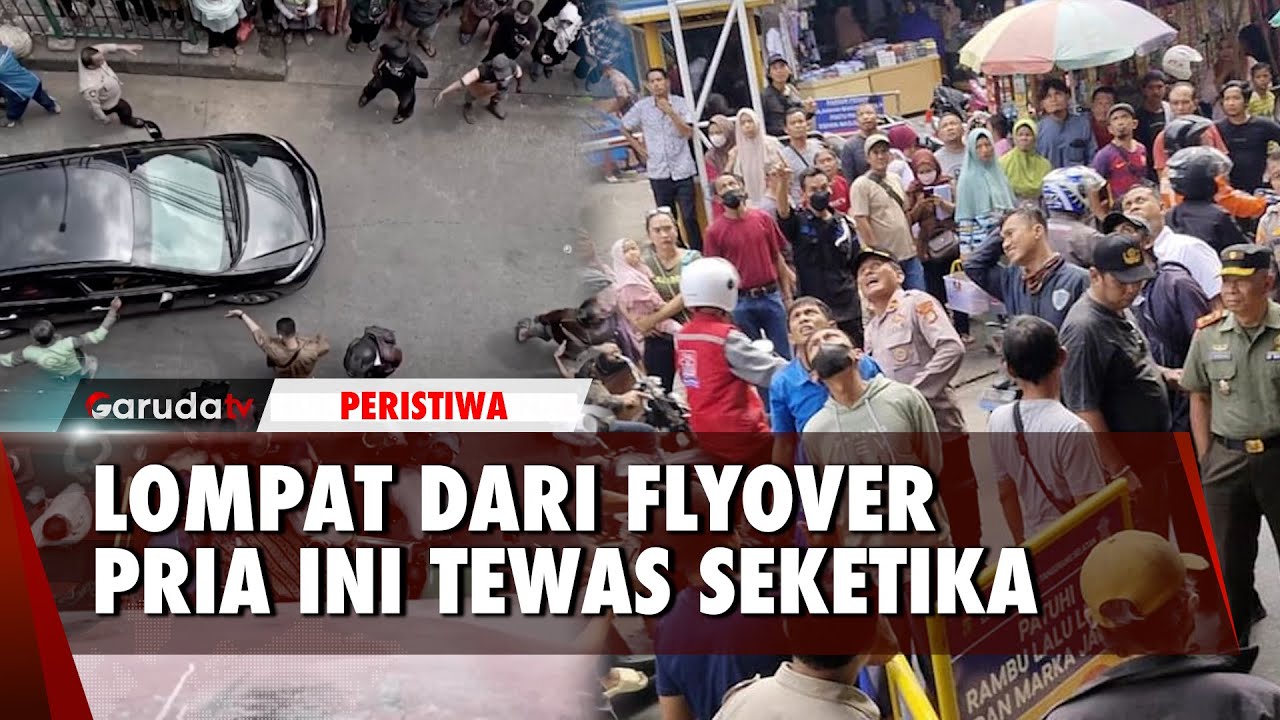 Pria Ini Nekat Bunuh Diri dari Flyover Ciputat
