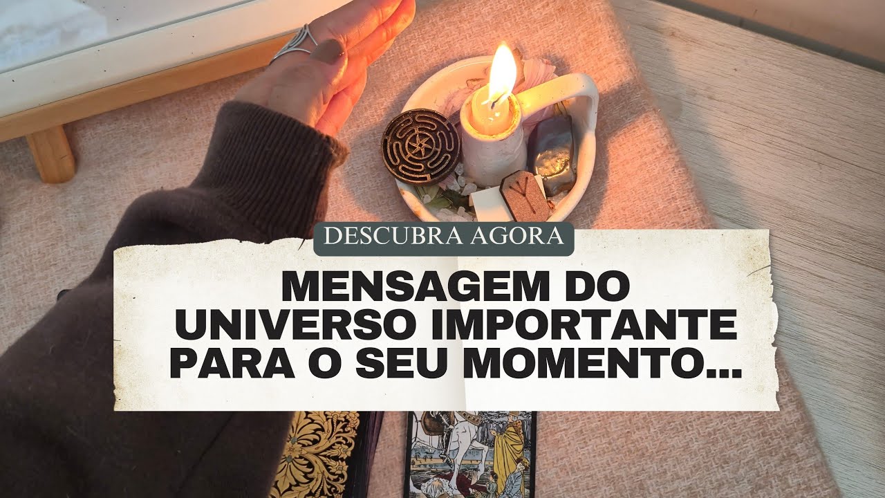 N&Atilde;O IGNORE ESTE V&Iacute;DEO, RECADO IMPORTANTE DO UNIVERSO PARA VOC&Ecirc;! - Tarot responde #tarot 