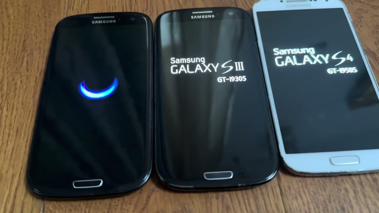 Samsung Galaxy S3 vs S3+ vs S4 Speed comparison