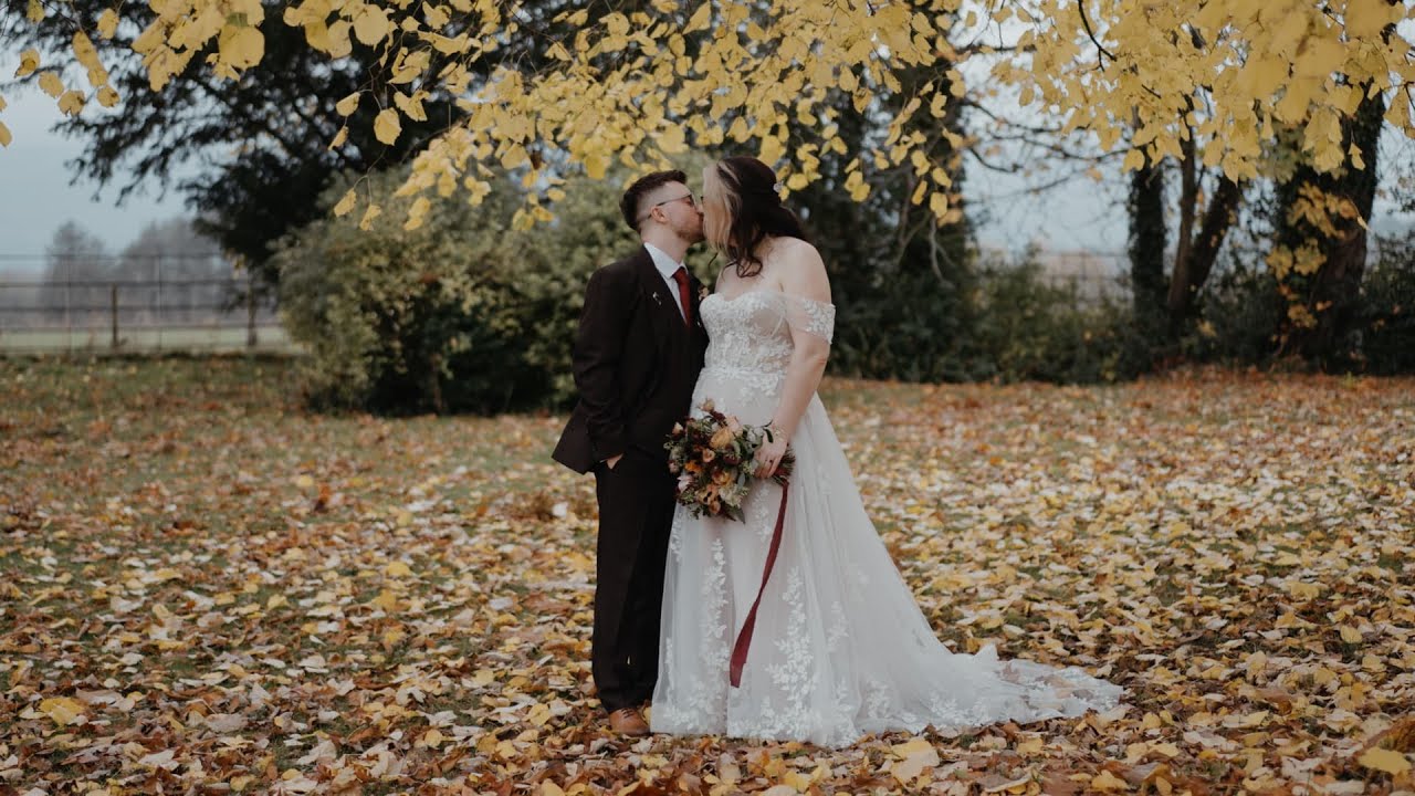 From Teen Sweethearts to “I Do” 🍁🖤 | Tasha & Rhys’ Sant Ffraed House Wedding Film 🎞️✨