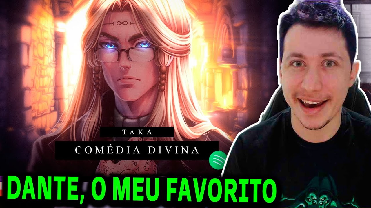 Taka - Comédia Divina - Dante (Ordem Paranormal) | TakaB | REACT DO MORENO