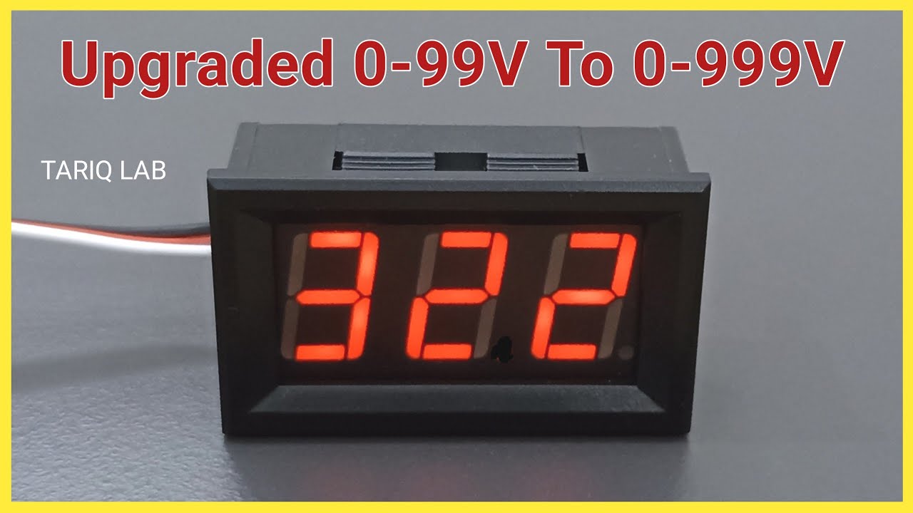 DC Voltmeter Upgrade