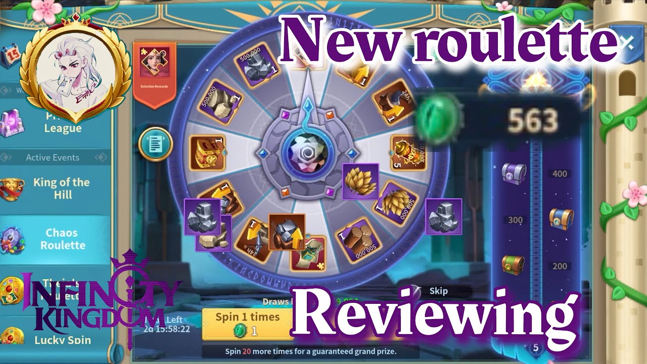 Infinity Kingdom - New chaos Roulette / Review