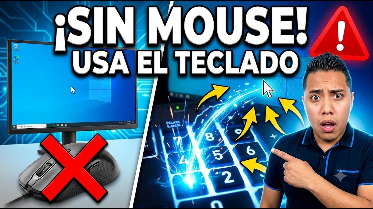 Usar la Computadora sin Mouse | Atajos con el Teclado
