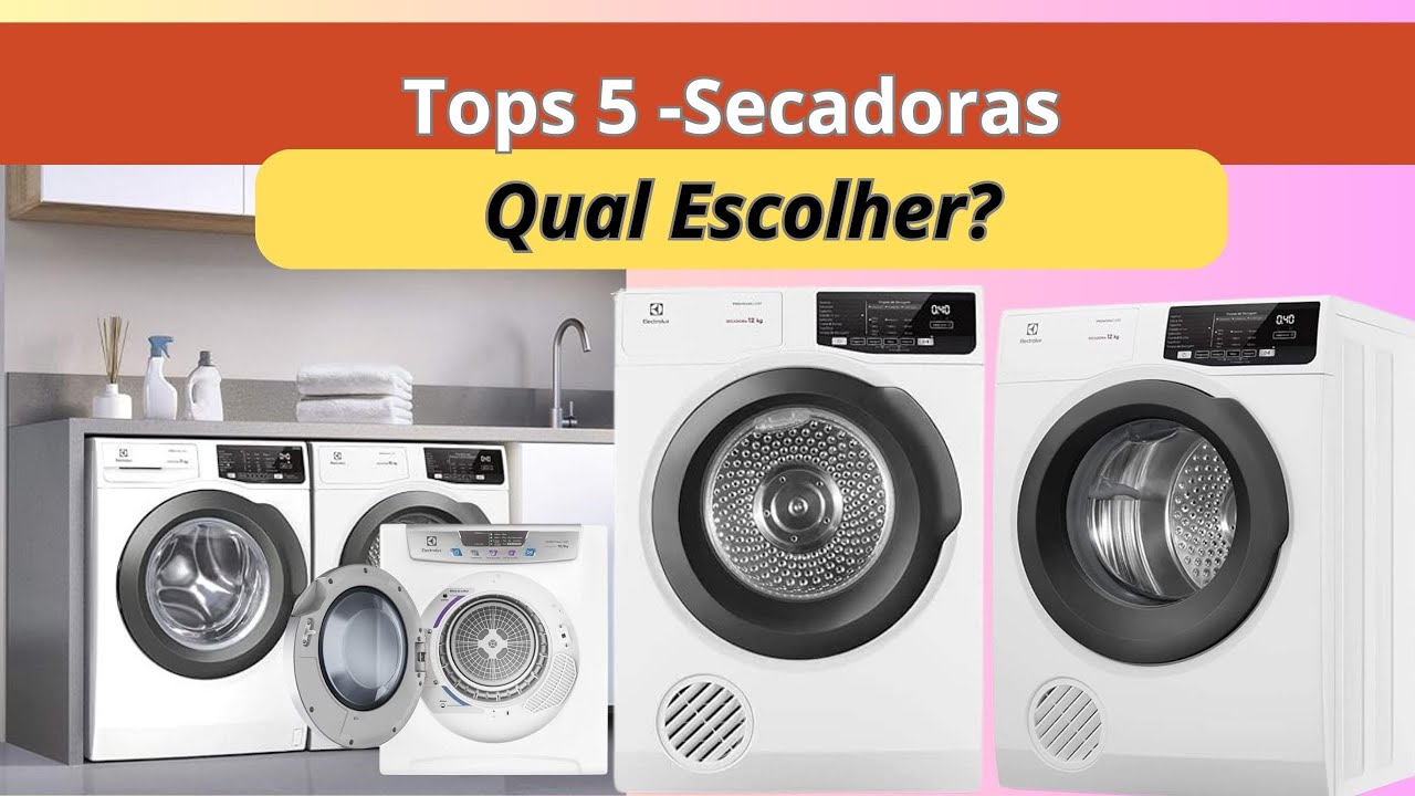 🏆TOP 5 Melhores SECADORA DE ROUPAS em 2026!