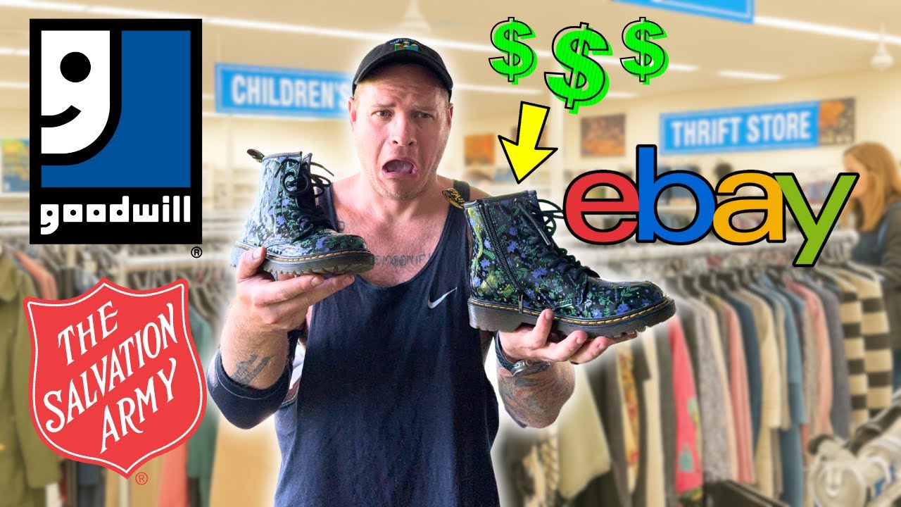 Как продать вещи из секонд-хенда на eBay и получить БОЛЬШУЮ ПРИБЫЛЬ!