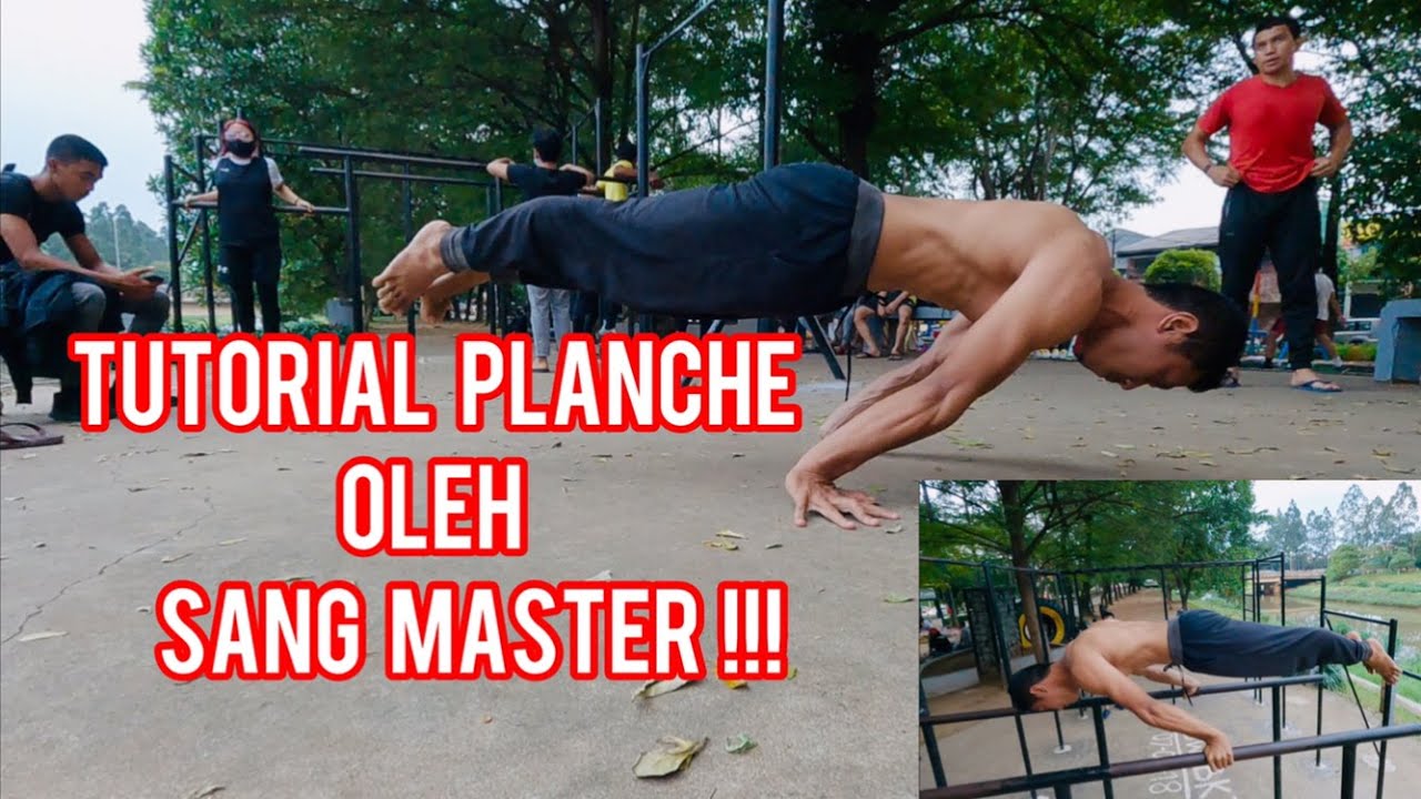 TUTORIAL PLANCHE DARI SANG GURU PEMULA HARUS TAU