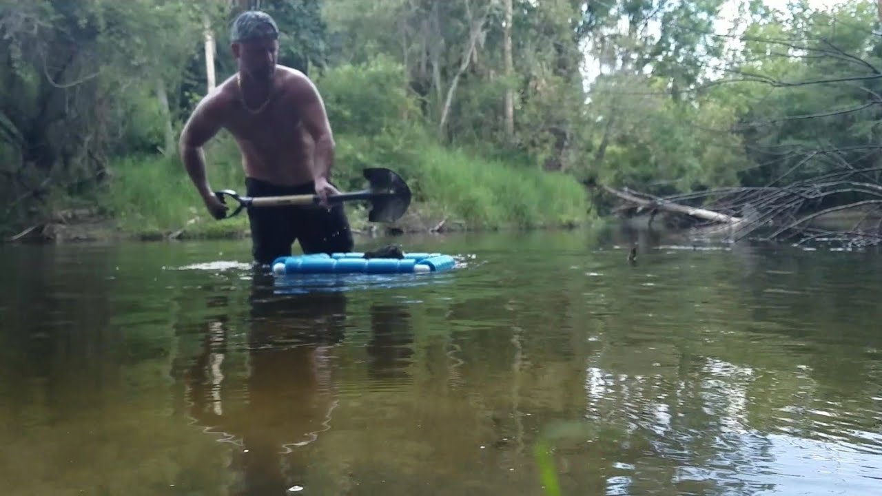 Fossil hunting on the Peace river and a creek in Florida and FINALLY found a megalodon tooth!!!