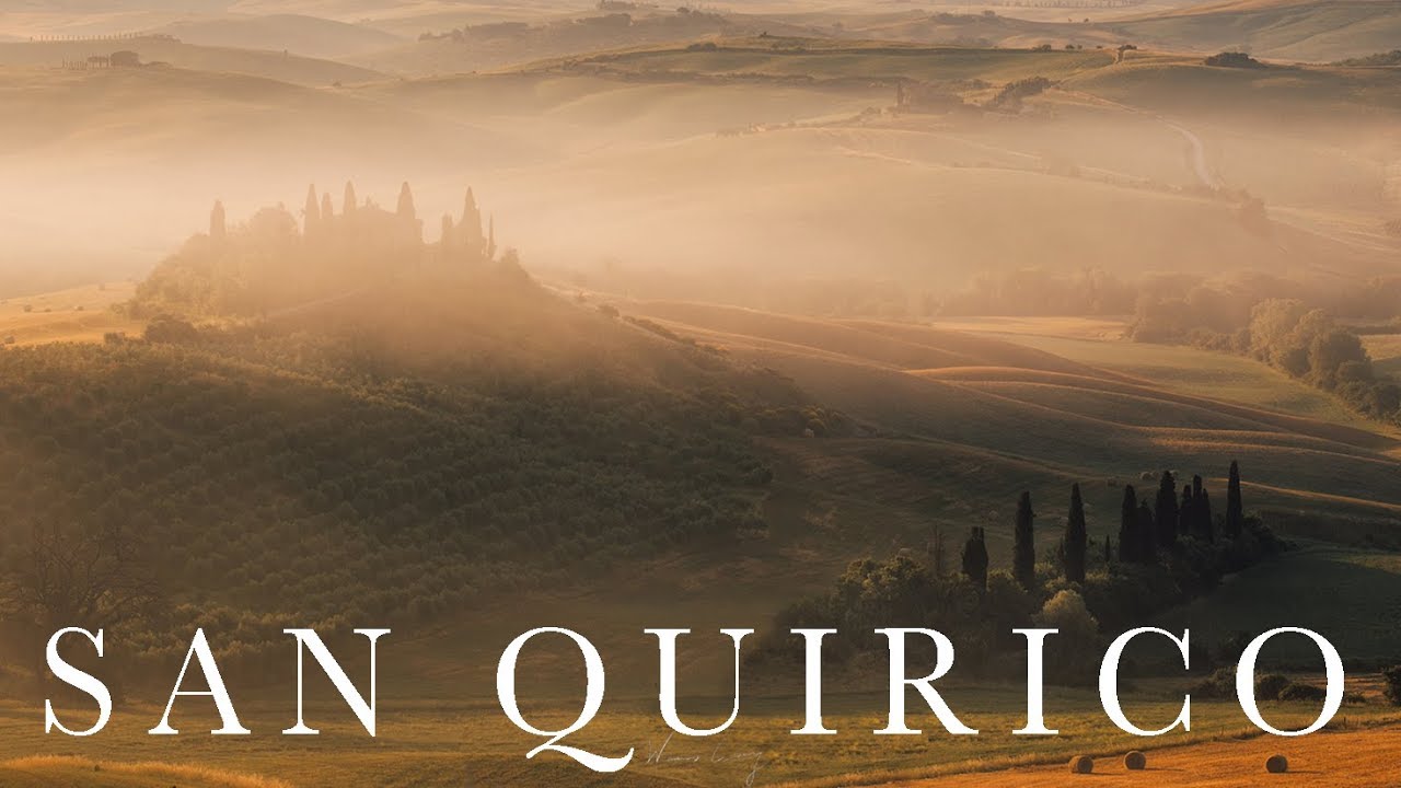 Photographing the Rolling Hills in Tuscany  -San Quirico d'Orcia | Travel Photography Vlog